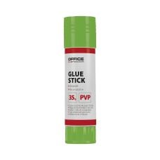 Klej w sztyfcie OFFICE PRODUCTS PVP bezrozpuszczalnikowy 35g do biura i szkoły