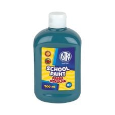 Farba plakatowa szkolna Astra turkusowa 500 ml