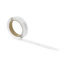 Kropki Klejowe Dwustronne Bezbarwne 12 mm na Rolce (1000 szt.)
