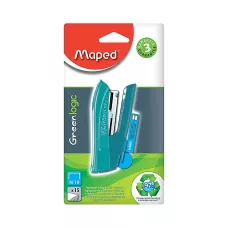 Zszywacz Greenlogic Pocket Ekologiczny do 15 Kartek ze Zszywkami numer 10