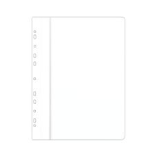 Skoroszyt DONAU PVC A4 twardy wpinany 150/160 mikronów biały