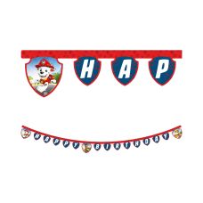 Baner urodzinowy papierowy psi patrol 2 m 1 szt.