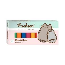 Plastelina 12 kolorów Pusheen zestaw szkolny plastyczny