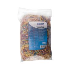 Gumki recepturki DONAU, mix kolorów, opakowanie 1000g