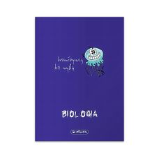 Zeszyt przedmiotowy Herlitz A5 Biologia 60 kartek w kratkę 70g
