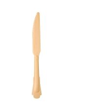 Noże papierowe z drewna Vintage 20,5 cm 50 sztuk do gastronomii i eventów