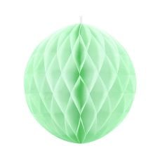 Kula Bibułowa Dekoracyjna Pistacjowa 40cm Wielokrotnego Użytku