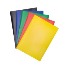 Teczka z gumką kartonowa A4 OFFICE PRODUCTS 300gsm 3-skrzydłowa mix kolorów