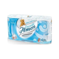 Papier toaletowy Almusso Decorato pomarańczowy 6 rolek