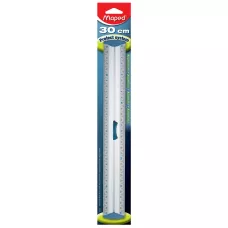 Linijka aluminiowa z uchwytem 30 cm blister