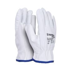 Rękawice robocze driver DONAU SAFETY DS-DRIVGOAT skóra kozia rozm. 10/XL białe