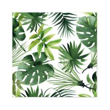 Serwetki papierowe 3-warstwowe wzór Monstera 33 x 33 cm 20 szt.
