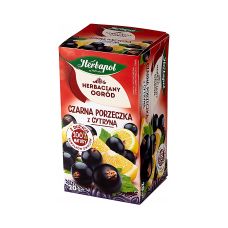 Herbata Owocowo-Ziołowa Czarna Porzeczka z Cytryną 20 torebek