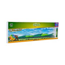 Kredki Pastelowe Olejne Cricco Zestaw 24 Kolory