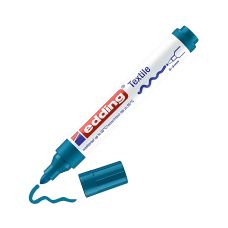 Marker tekstylny Edding E-4500, pisak 2-3 mm, błękit orientalny