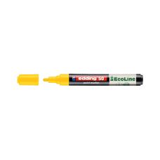 Marker olejowy na bazie wody Edding EcoLine E-50, 2-3 mm, żółty