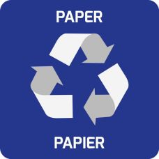 Naklejka Samoprzylepna Na Kosze Eko Alda, Papier