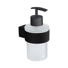 Dozownik do mydła w płynie ścienny Faneco SYDNEY BLACK 170ml