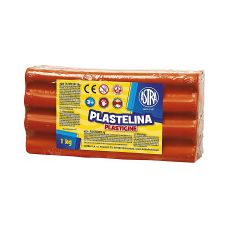 Plastelina szkolna Astra 1kg czerwona
