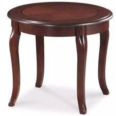 Ława okrągła 60 cm ciemny orzech XL MDF Royal Signal