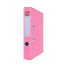 Segregator OFFICE PRODUCTS Officer A4 55mm z tworzywa PP różowy