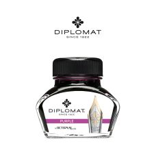 Atrament do piór wiecznych DIPLOMAT w kałamarzu 30 ml fioletowy