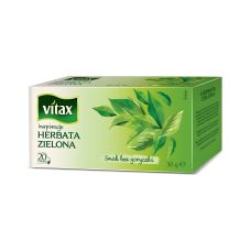 Herbata zielona VITAX Inspirations w torebkach 20 sztuk