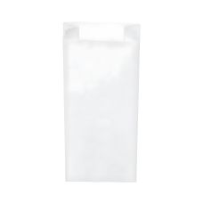 Torebka śniadaniowa papierowa biała dwuwarstwowa 2,5 kg 15+7 x 35 cm 1000 szt.