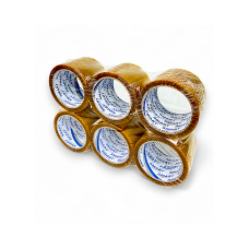 Taśma Pakowa BOPP Solvent Transparentna 72mm 54m 1 Rolka