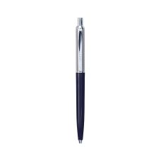 Długopis automatyczny Q-CONNECT PRESTIGE 0,7mm niebiesko-srebrny wkład niebieski