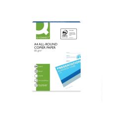 Papier ksero Q-CONNECT All-Round, A4, klasa C, 80gsm, 500 ark.