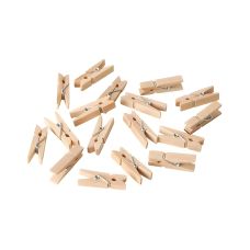 Mini klamerki plastikowe do przekąsek 3,5 cm białe 100 sztuk B2B gastronomia