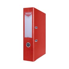 Segregator OFFICE PRODUCTS Officer z szyną na 75mm A4, czerwony