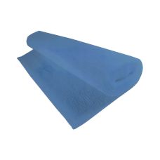 Bibuła krepina dekoracyjna niebieski lazur 180 gramów 50x250 centymetrów