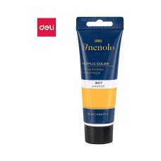 Farba Akrylowa FINENOLO Pomarańczowa 75ml Szybkoschnąca do Projektów