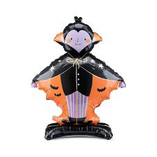 Stojący balon foliowy Dracula 64x81 cm mix