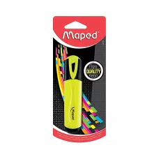 Zakreślacz Fluo Peps Żółty Blister Ścięta Końcówka 1-5 mm