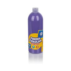 Farba Plakatowa Szkolna Astra Fioletowa 1000 ml