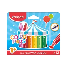 Kredki świecowe Jumbo Colorpeps Early Age 12 kolorów