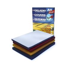 Folia Argo do bindowania A4 200mic  100 sztuk przezroczysta żółta