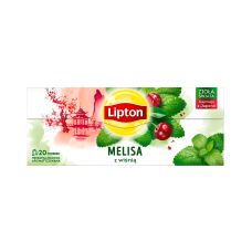 Herbata ziołowa Lipton Melisa z wiśnią 20 torebek