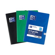 Zeszyt A5 60 kartek kratka z marginesem, zestaw 3 sztuk (2+1 gratis) Oxford Esse