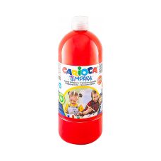 Farba Tempera Carioca 1000ml Czerwona