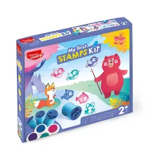 Zestaw Kreatywnych Stempli Zwierzątkowych My First