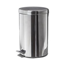 Kosz na Śmieci ECO 12L Stal Szlachetna Połysk z Pedałem