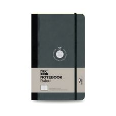 Notatnik Flexbook 13cm x 21cm w linie Medium Czarny