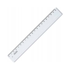 Linijka Transparentna KOH-I-NOOR 20 cm z Podcięciem na Tusz