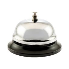 Dzwonek recepcyjny OFFICE PRODUCTS średnica 85mm metalowy do biura recepcji i call center