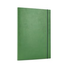 Teczka z gumką OFFICE PRODUCTS z tworzywa PP A4 15 mm 3-skrzydłowa zielona