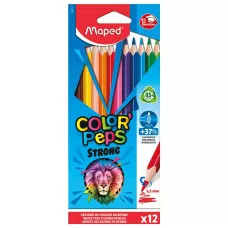 Kredki Colorpeps Strong trójkątne 12 sztuk